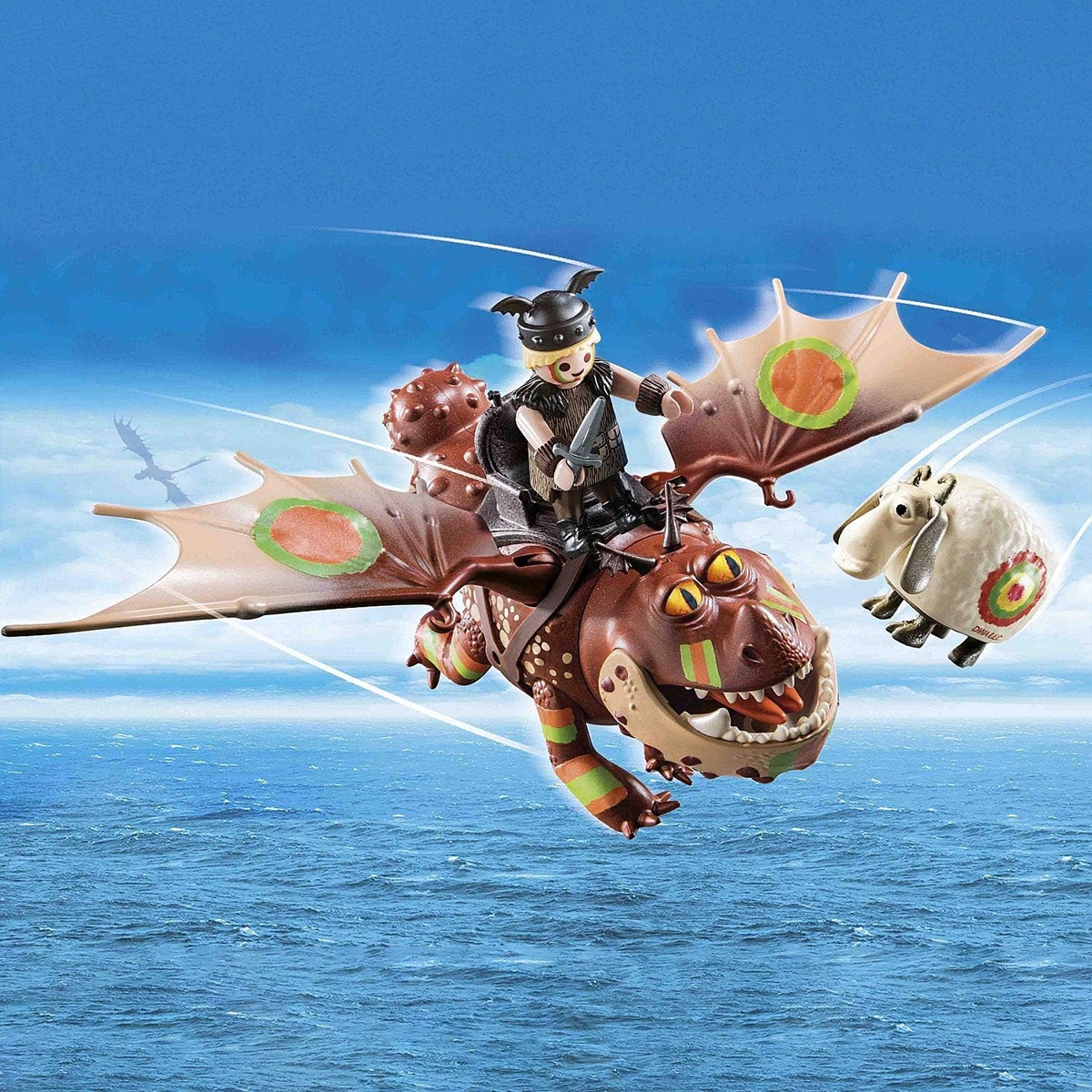 بلاي موبيل دريم ووركس سباق التنانين فيشليغز وميتلوغ للجنسين، 5-7 سنوات