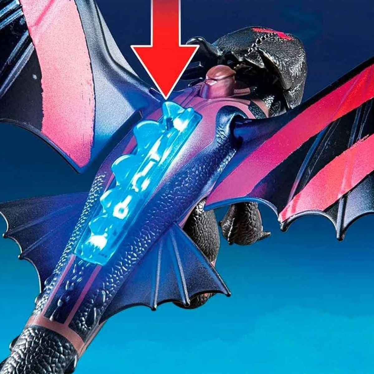 طقم ألعاب بلاي موبيل دريم ووركس دراغون ريسينغ هيكس وتوثليس للجنسين، 5-7 سنوات