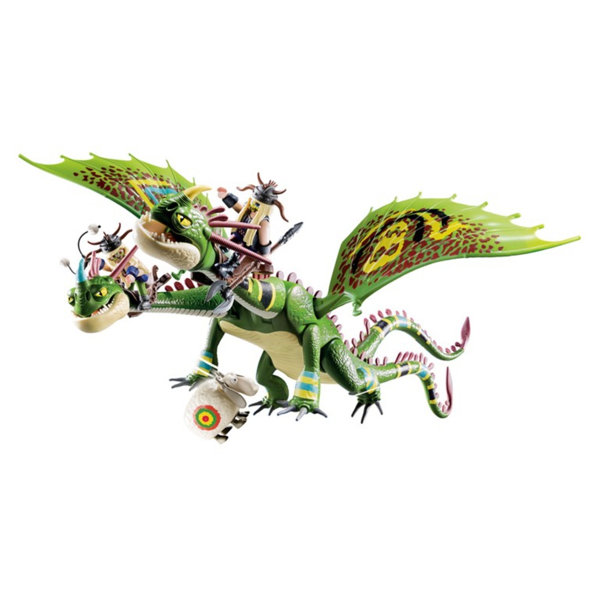 بلاي موبيل دريم ووركس سباق التنانين رافنَت وتافنَت مع بارف وبلش للجنسين، 5-7 سنوات