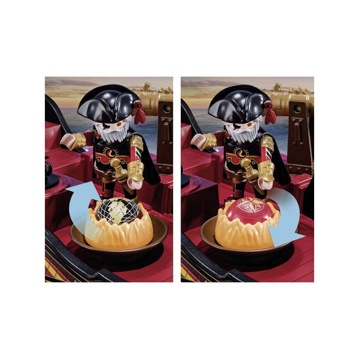 بلاي موبيل نوفيلمور سفينة النار من غزاة بيرنهام للجنسين، 5-7 سنوات