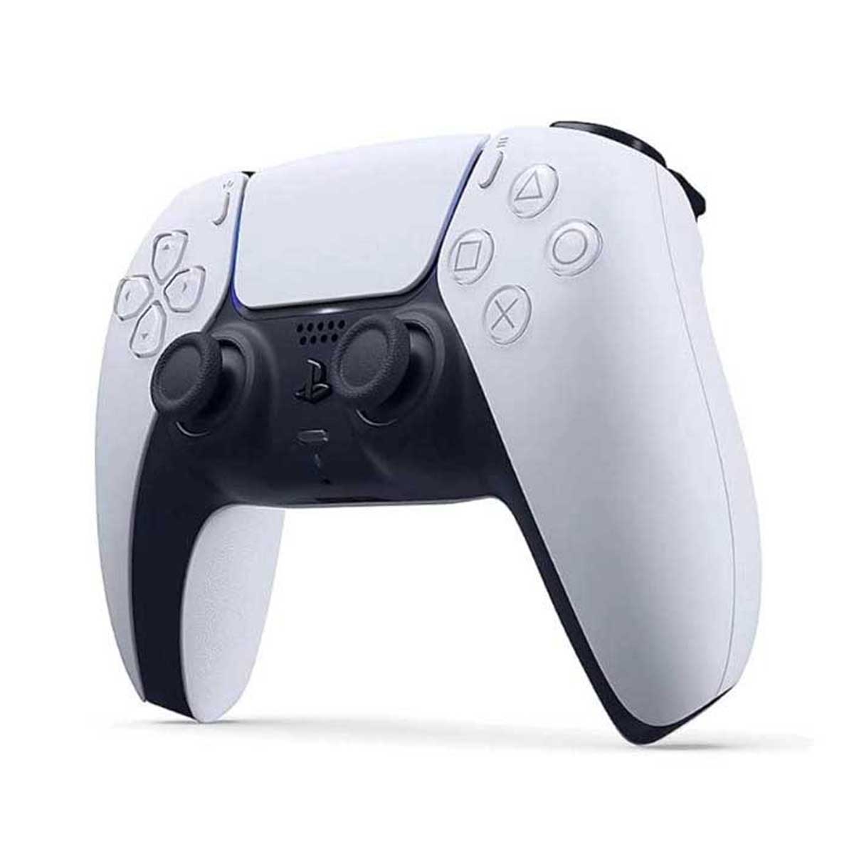 سوني بلايستيشن 5 الإصدار الرقمي سعة 825 جيجابايت و إف سي 26 (نسخة السعودية) مع حزمة وحدة تحكم دوال سينس (النسخة الرسمية) أبيض