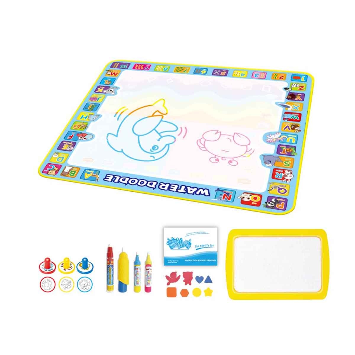 باور جوي بساط رسم مائي تعليمي للأطفال للجنسين، 3-4 سنوات