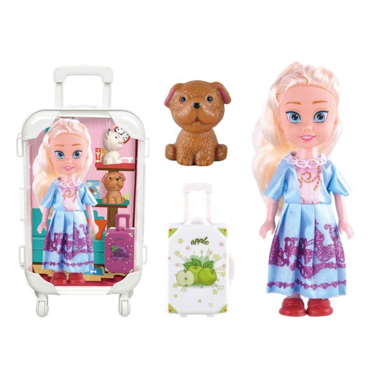 باور جوي ليلى حقيبة سفر 6 إنش منوعة للجنسين، 3-4 سنوات