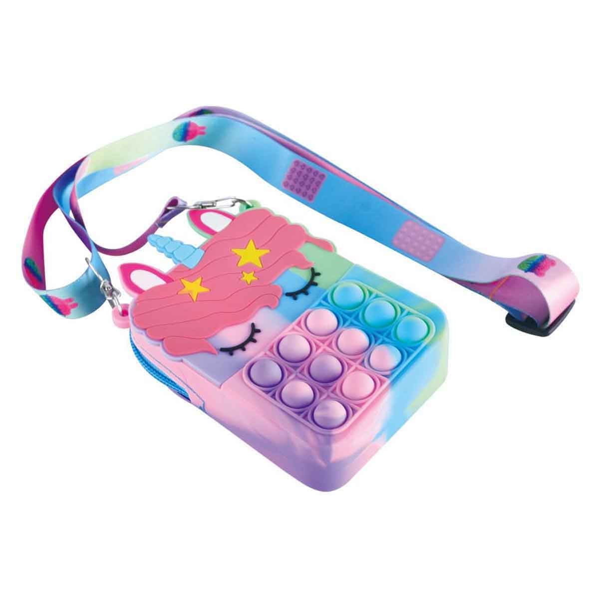 Power Joy Sensory Fidget Toy Pop It Bag Unisex, 3-4 Years