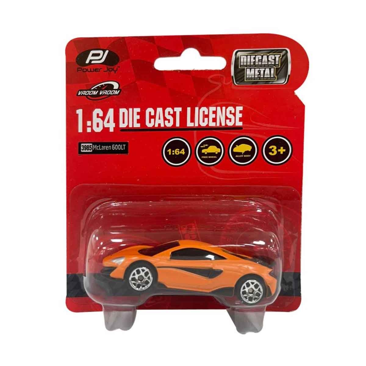 باور جوي مركبة معدنية مرخصة فـروم فـروم مقياس 1:64 متنوعة للأطفال للجنسين، 3-4 سنوات