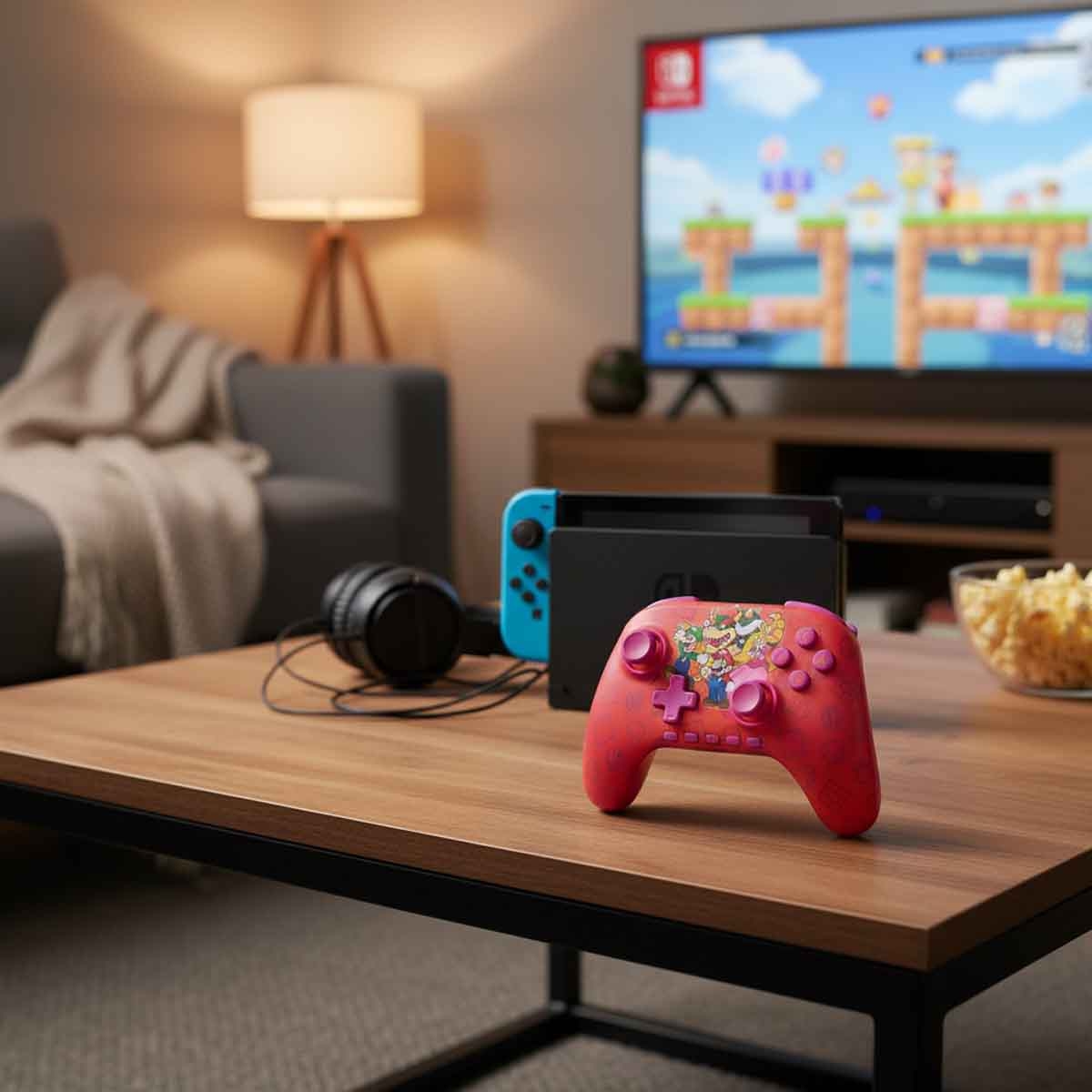 باور إيه هالو ماريو وحدة تحكم ألعاب لاسلكية أدفانتج