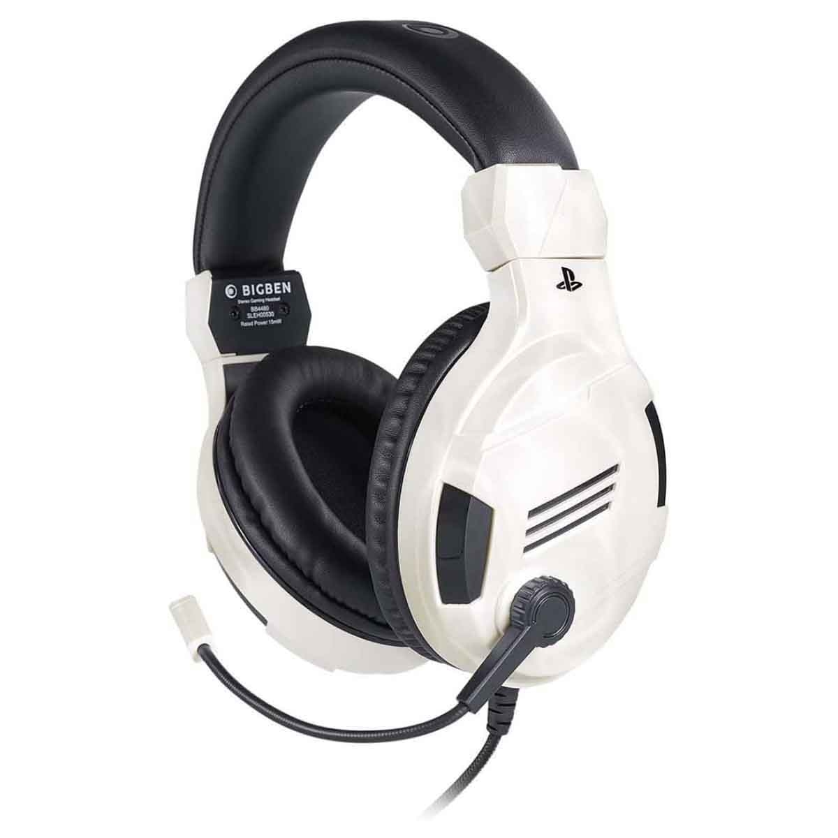 باور إيه أبيض سماعة ألعاب سلكية بي إس 4 في 3