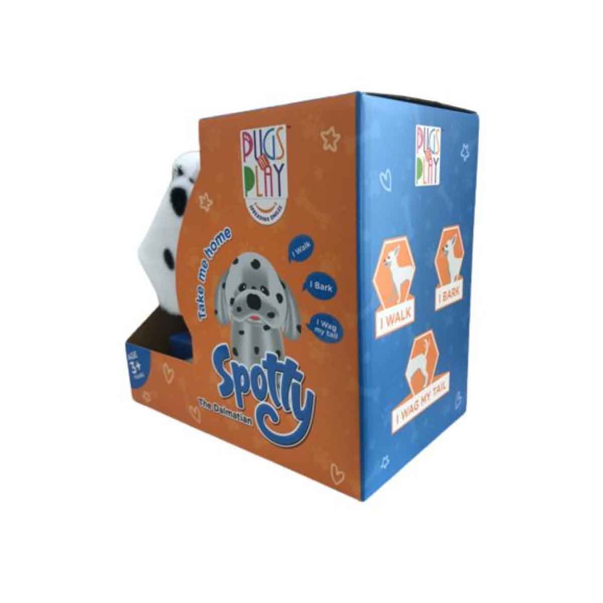 باغز آت بلاي لعبة سبوتي 6.5 إنش بطارية يمشي للجنسين، 3-4 سنوات