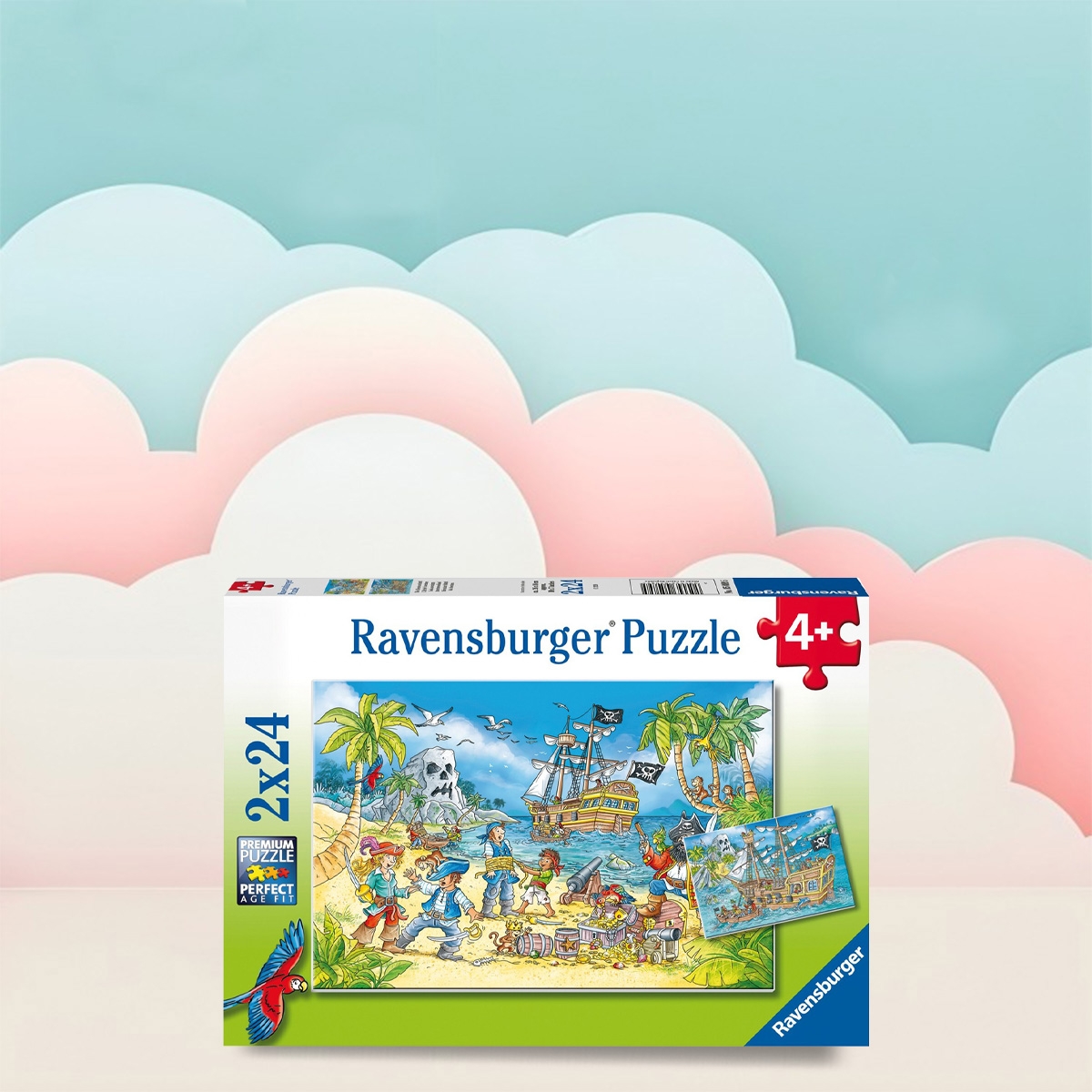 رافنسبورجر أحجية مغامرة جزيرة الجليد للجنسين، 5-7 سنوات