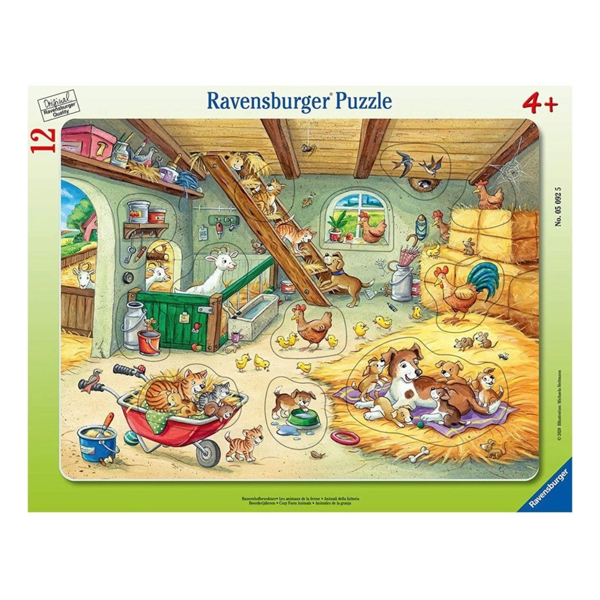 رافنسبورجر أحجية منزل المزرعة للجنسين، 5-7 سنوات