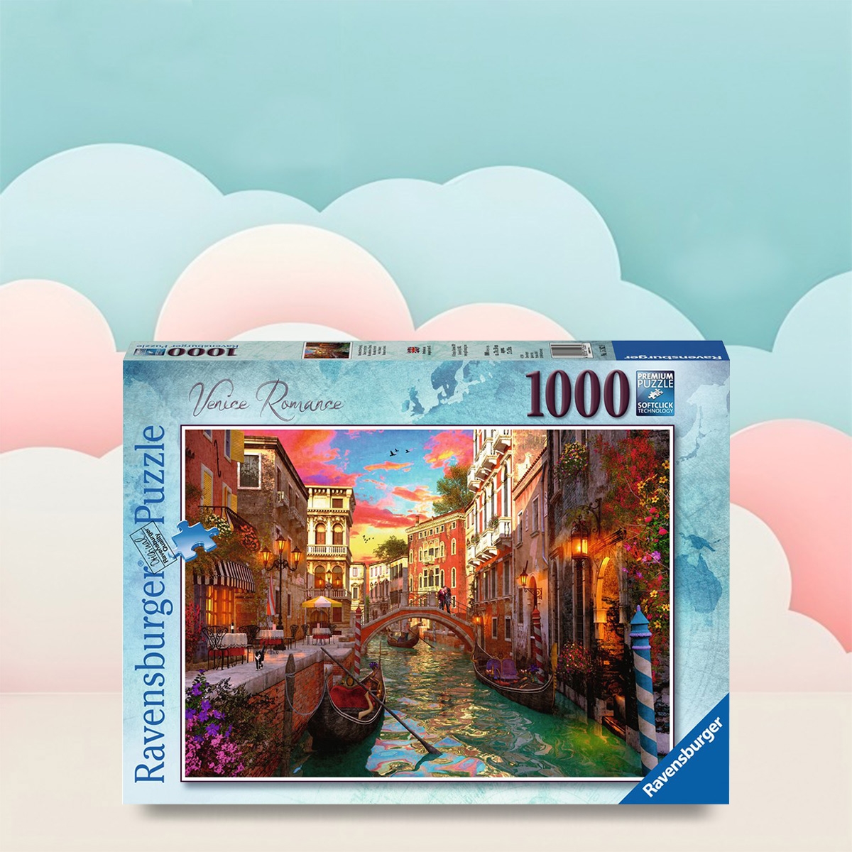 رافنسبورجر أحجية رومانسية فينيسيا للجنسين، 13 سنة فما فوق