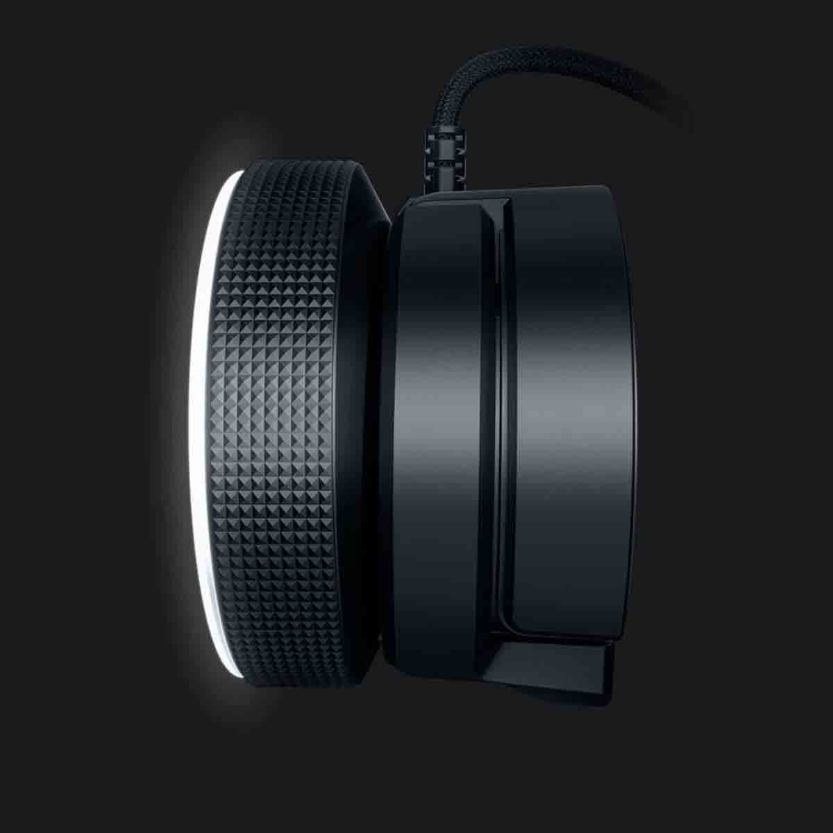 ريزر كاميرا كيو ويب بث مكتبي 1080P مع مصباح إضاءة حلقي متعدد الخطوات