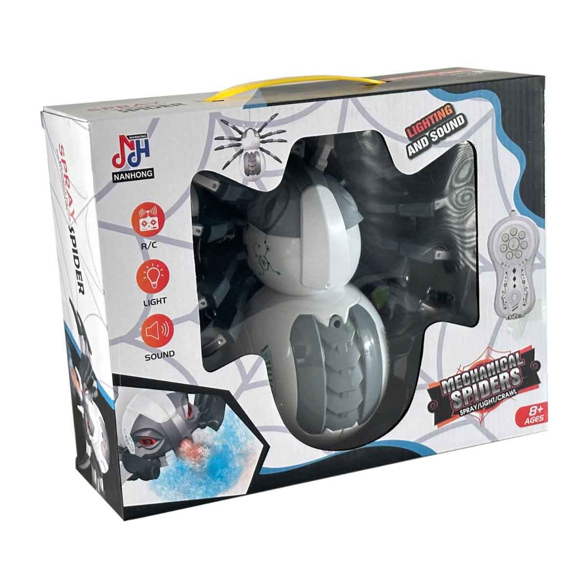 نانهونغ لعبة روبوت عنكبوت ميكانيكي بالتحكم عن بعد للأولاد، عمر 8-10 سنوات