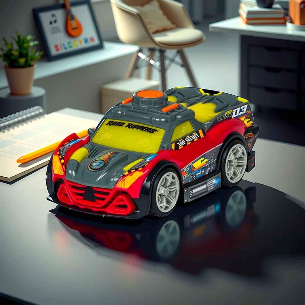 رود ريبرز سيارة أفتر بيرنر بإضاءة وأصوات متنوعة للأولاد، عمر 3-4 سنوات