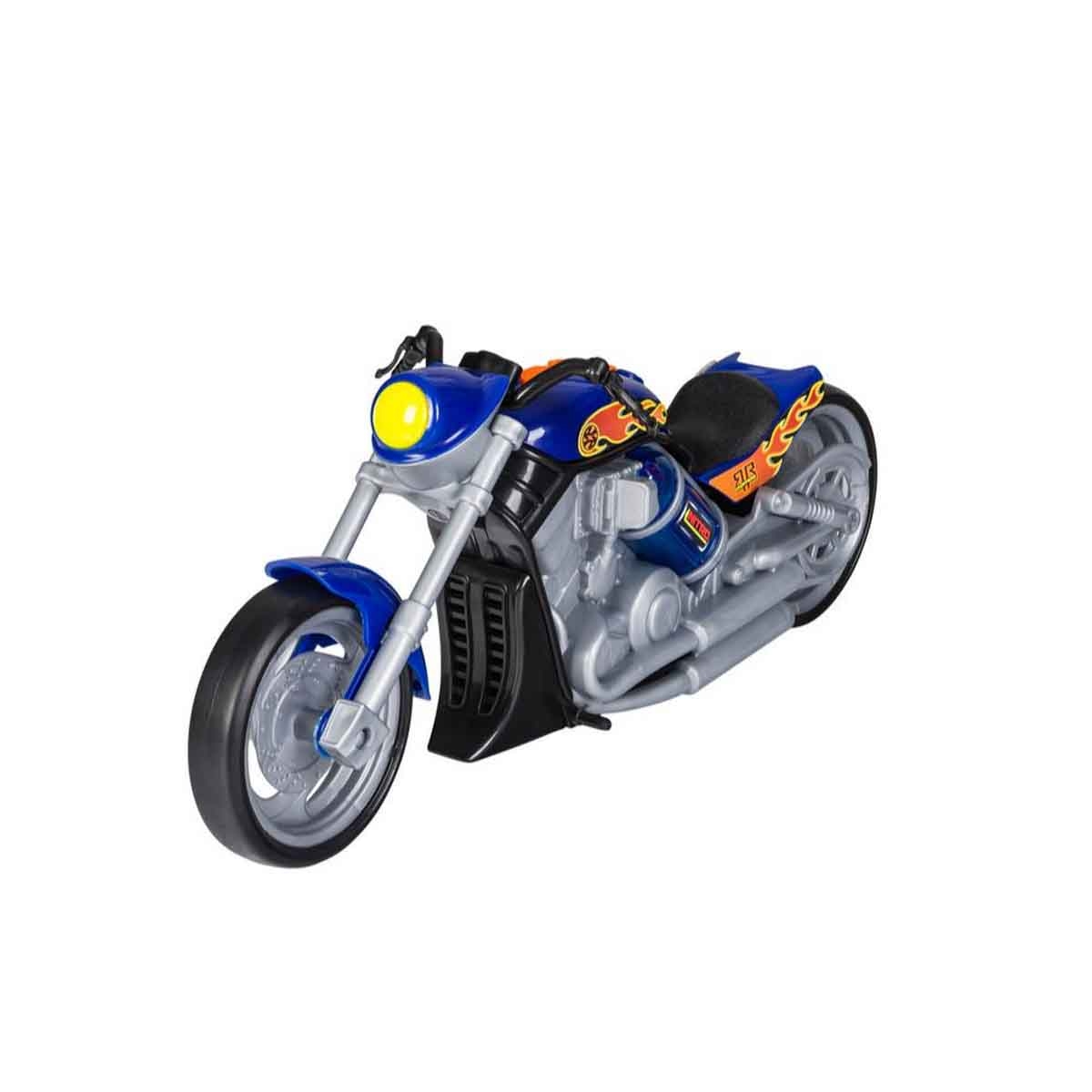 رود ريبرز دراجة نيترو بيرناوت تشوبر بإضاءة وأصوات متنوعة للأولاد، عمر 3-4 سنوات