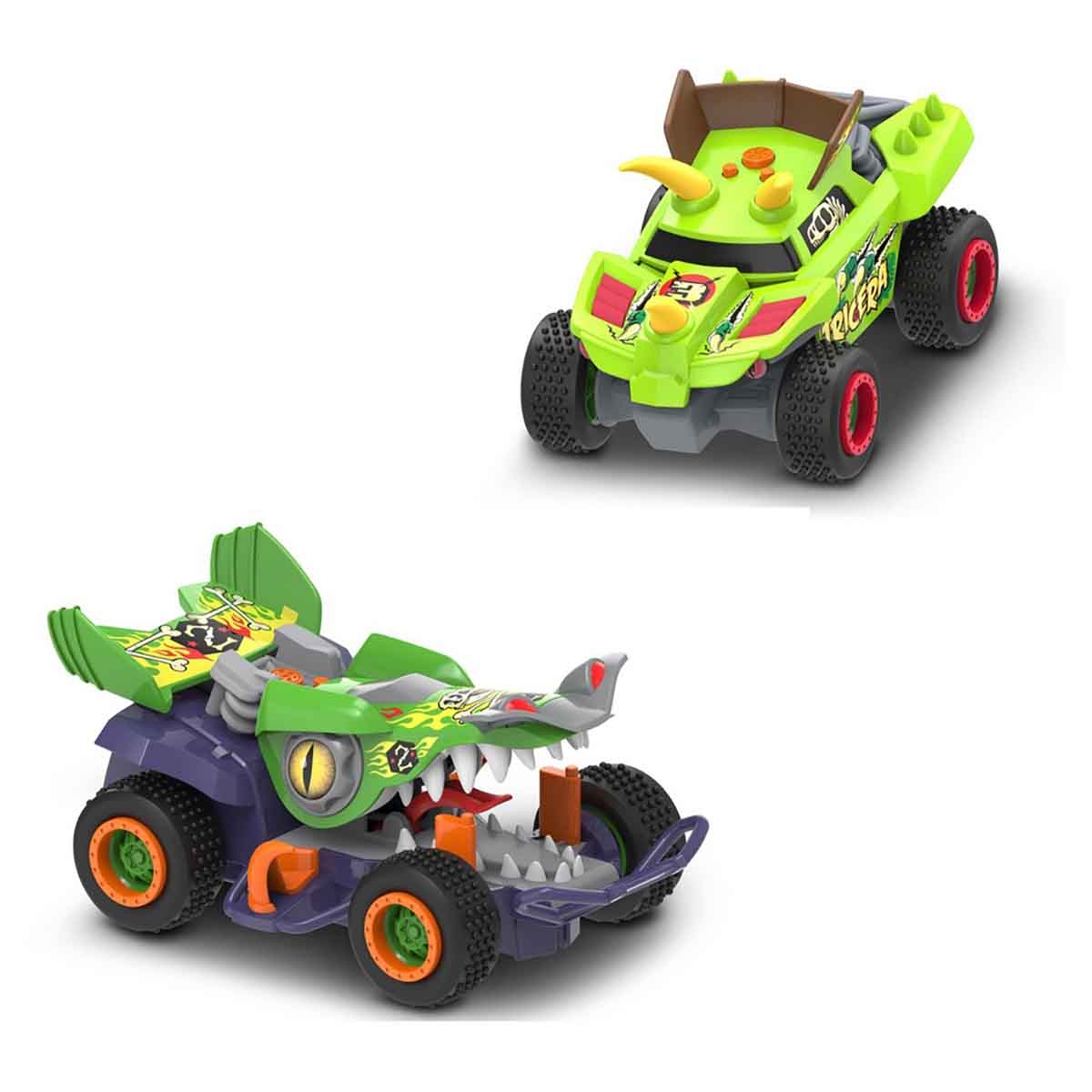 رود ريبرز شاحنة وحوش منوعة مع أضواء وأصوات 9 إنش للأولاد، عمر 3-4 سنوات