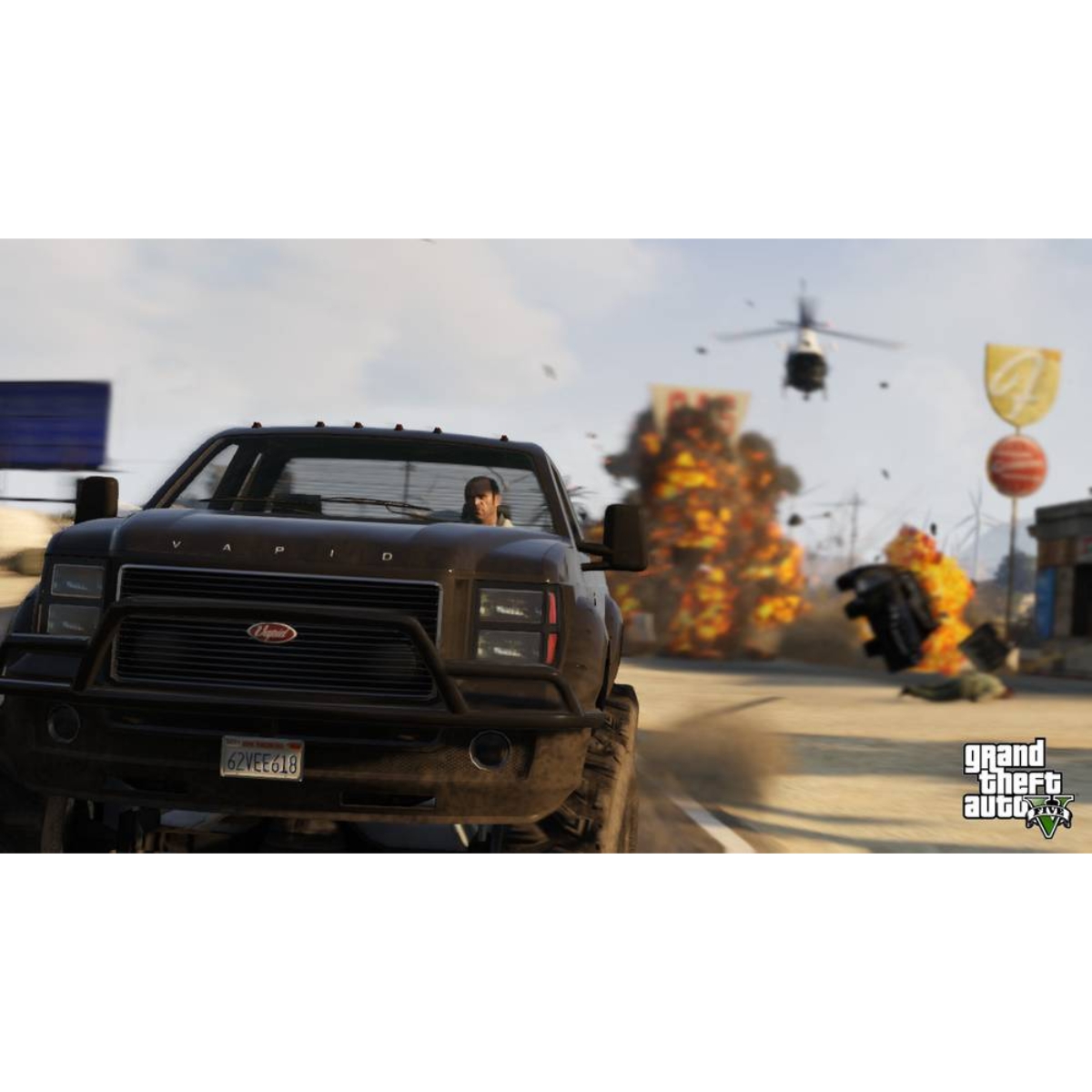 روكستار جيمز جراند ثيفت أوتو (GTA) 5 (الإصدار بريميوم) لعبة فيديو لبلايستيشن 4