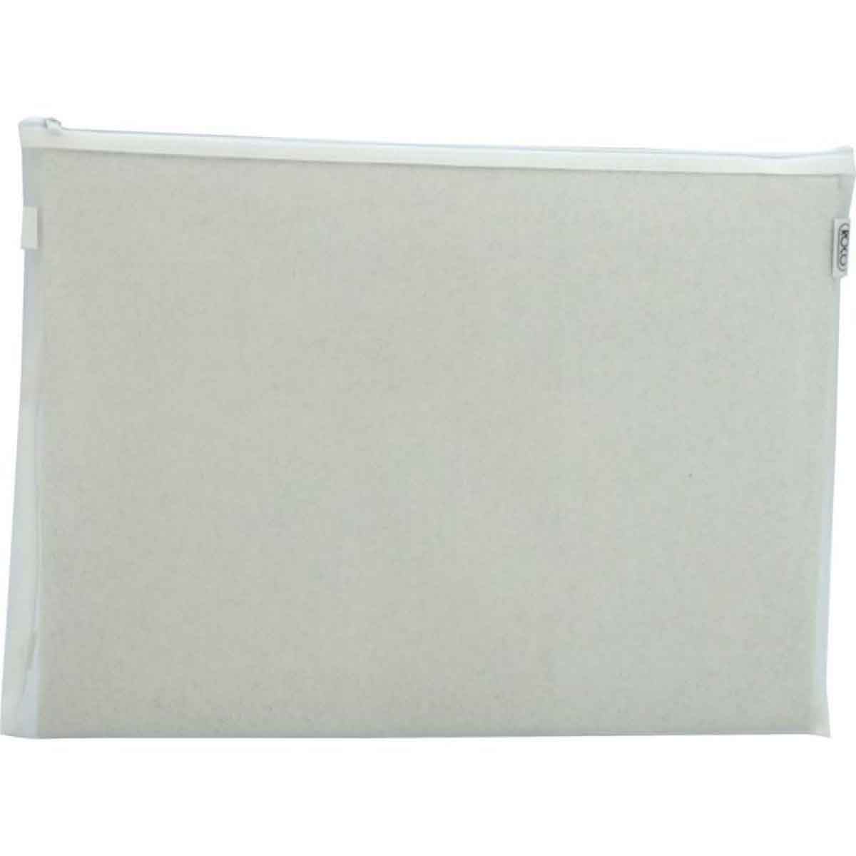 روكو حافظة مستندات A4 فتح علوي بيضاء RQ-8753WHT