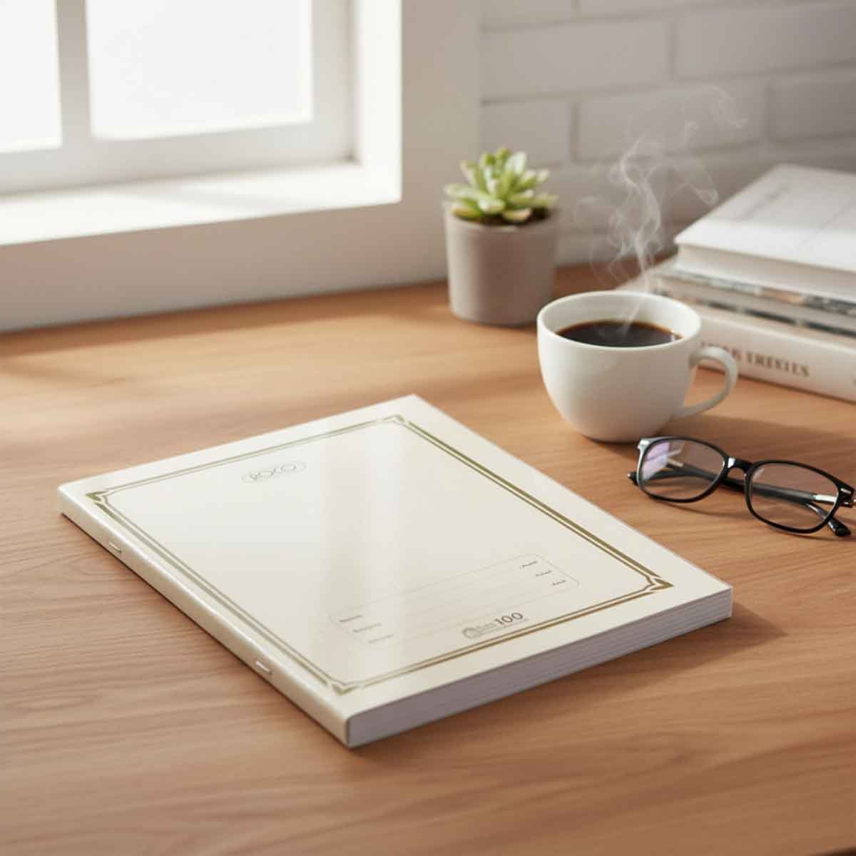 روكو دفاتر تمارين إنجليزي مسطر مزدوج 6.3 × 8.6 انش عدد 100 ورقة مجموعة 2 قطعة