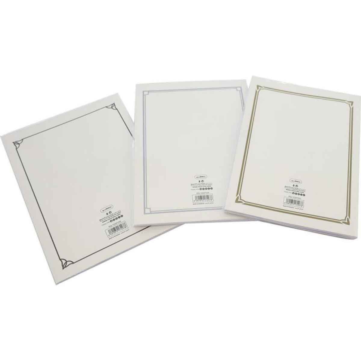 روكو دفاتر تمارين إنجليزي مسطر مزدوج 6.3 × 8.6 انش عدد 80 ورقة مجموعة 3 قطع