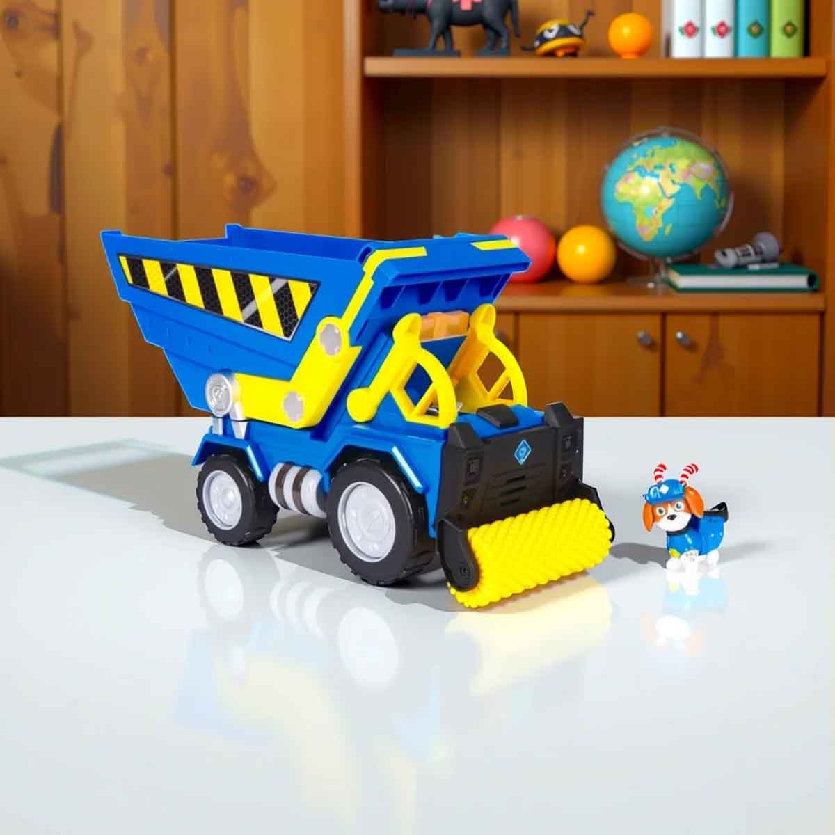 ربل آند كرو شاحنة تفريغ ديلوكس ويلر للأولاد والبنات عمر 3-4 سنوات