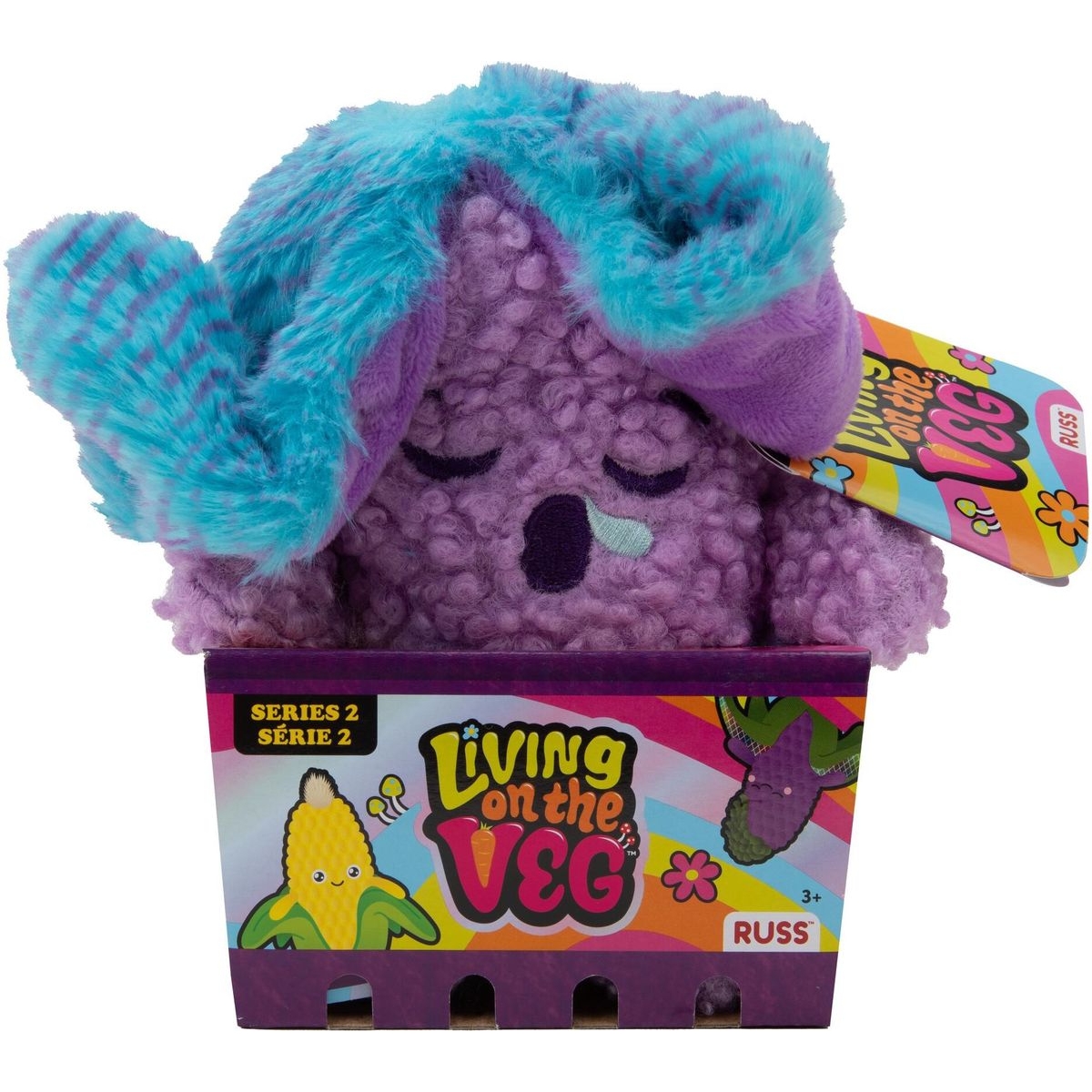 روس لعبة محشوة ليفينج أون ذا فيج كوميز متنوعة بحجم 6 إنش للجنسين، 3-4 سنوات