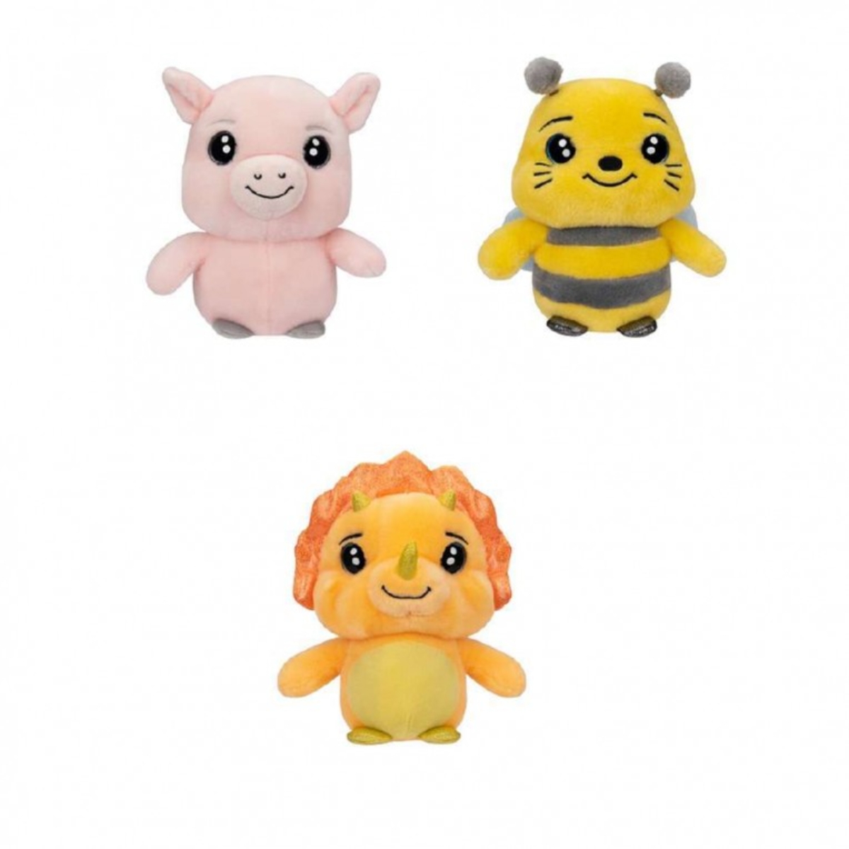 روس لعبة محشوة حيوانات لي'ل بيبرز بحجم 7.87 إنش بتصاميم 1-3 للجنسين، 3-4 سنوات