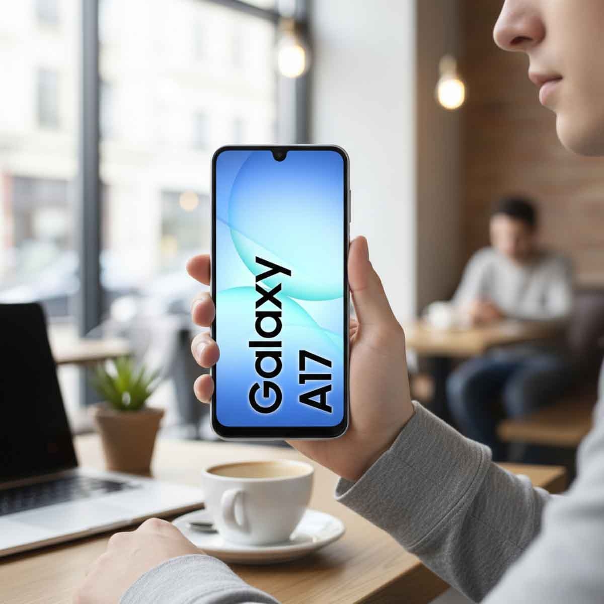 سامسونج جالاكسي A17 4G جوال أندرويد 4 جيجابايت رام 128 جيجابايت