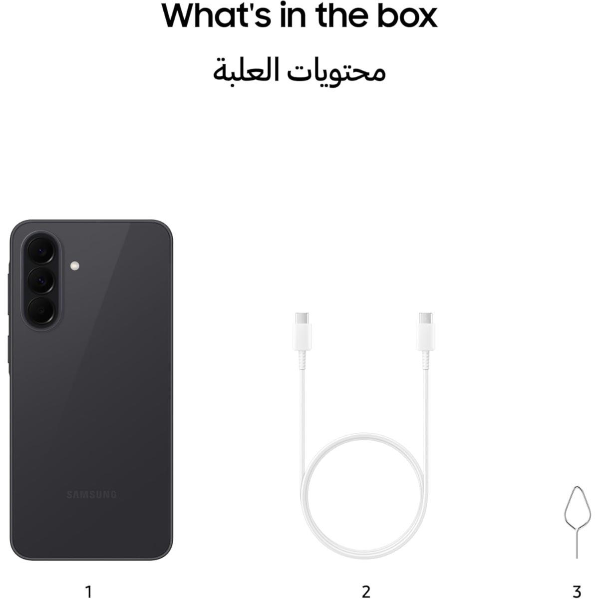 سامسونج جالكسي إيه 37 جوال أندرويد (8 جيجابايت + 128 جيجابايت)، إصدار السعودية - فحمي أوسم مع محول بيكلاد 45 واط وسمارت تاج 2