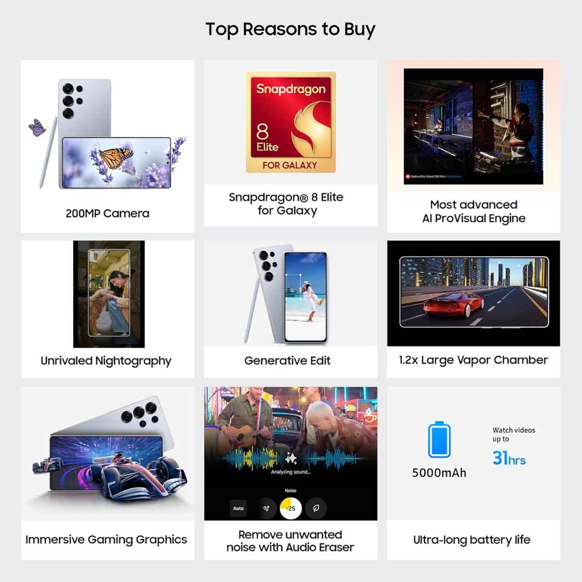 سامسونج جالاكسي S25 ألترا 5G جوال أندرويد