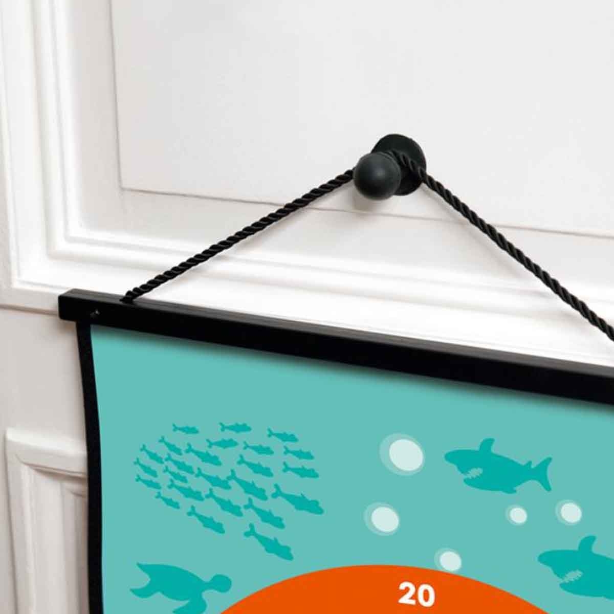 سكرتش يوروب لوحة سهام مغناطيسية شعاب مرجانية مع سهام للجنسين 5 - 7 سنوات