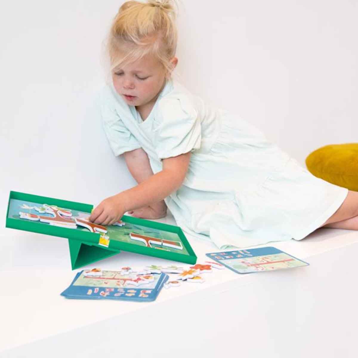 سكراتش يوروب لعبة مغناطيسية ممتعة عن المزرعة بـ20 تحديًا و2 مستوى، للجنسين، من عمر 3 إلى 4 سنوات