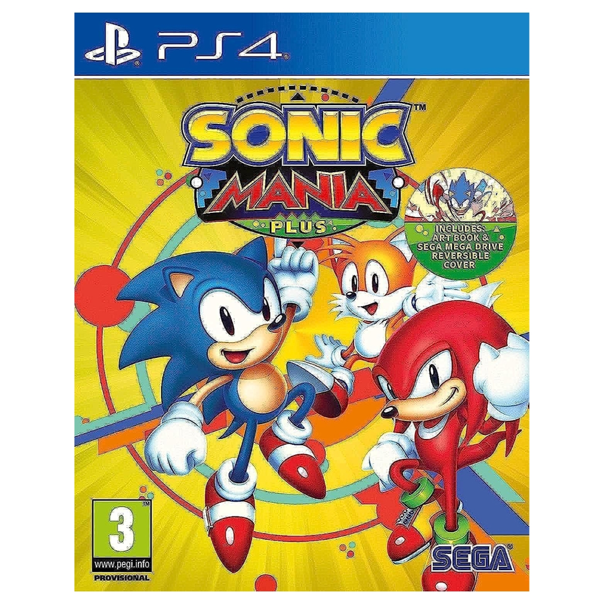 سيجا سونيك-مانيا بلس (الإصدار الدولي) لعبة فيديو لبلايستيشن 4