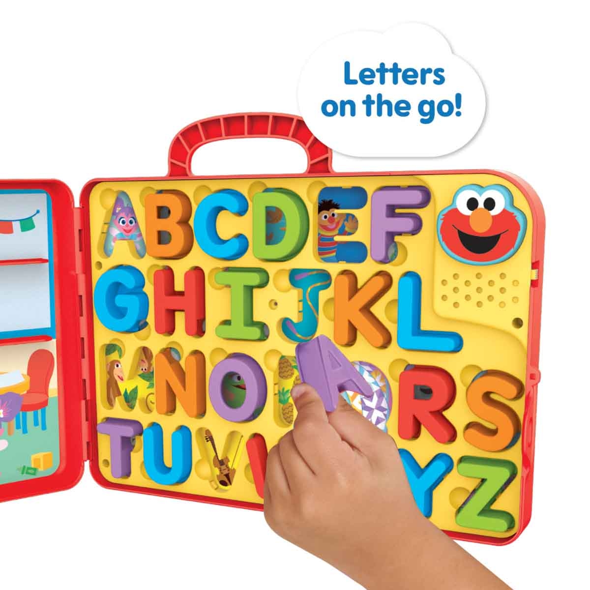 سمسم ستريت لعبة الحروف التعليمية الإلكترونية إلمو للجنسين، 3-4 سنوات