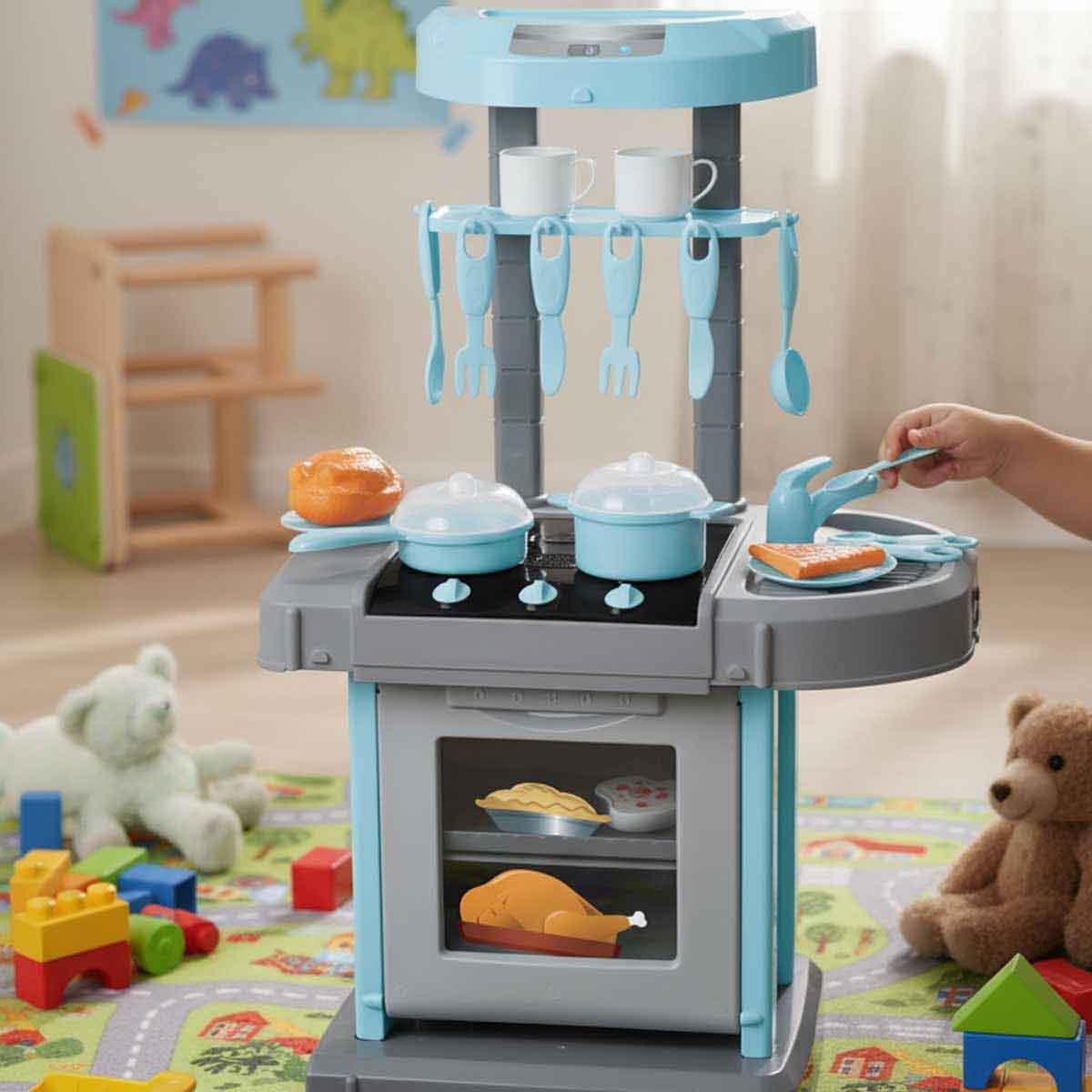 سمارت كوك آند غو مجموعة مطبخ للبنات، من عمر 3-4 سنوات