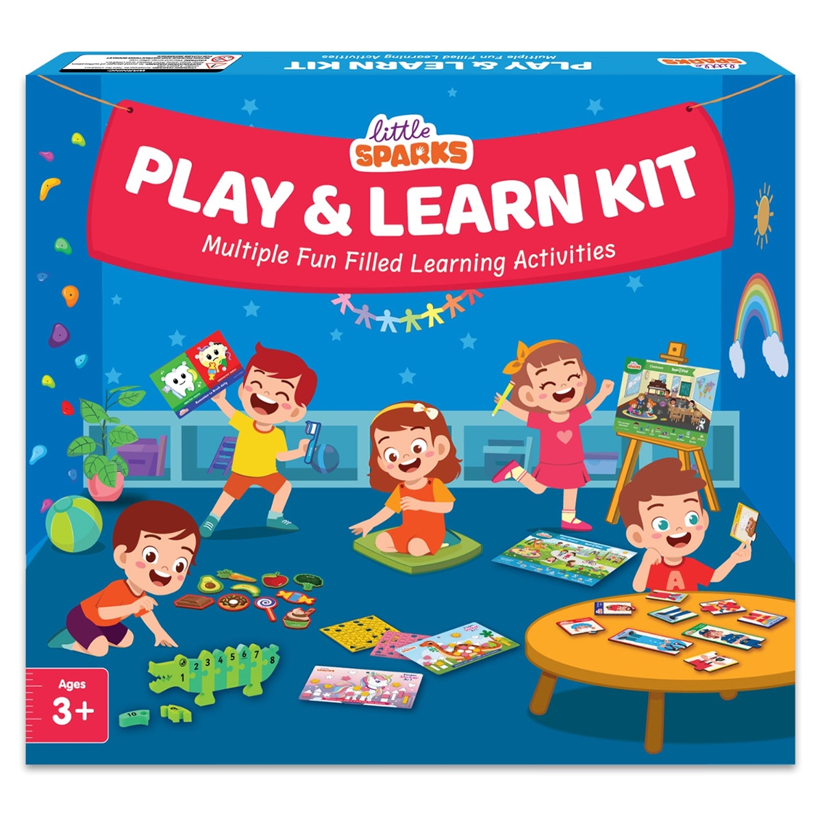 سمارتيفيتي مجموعة علوم اللعب والتعلم للجنسين، 3-4 سنوات