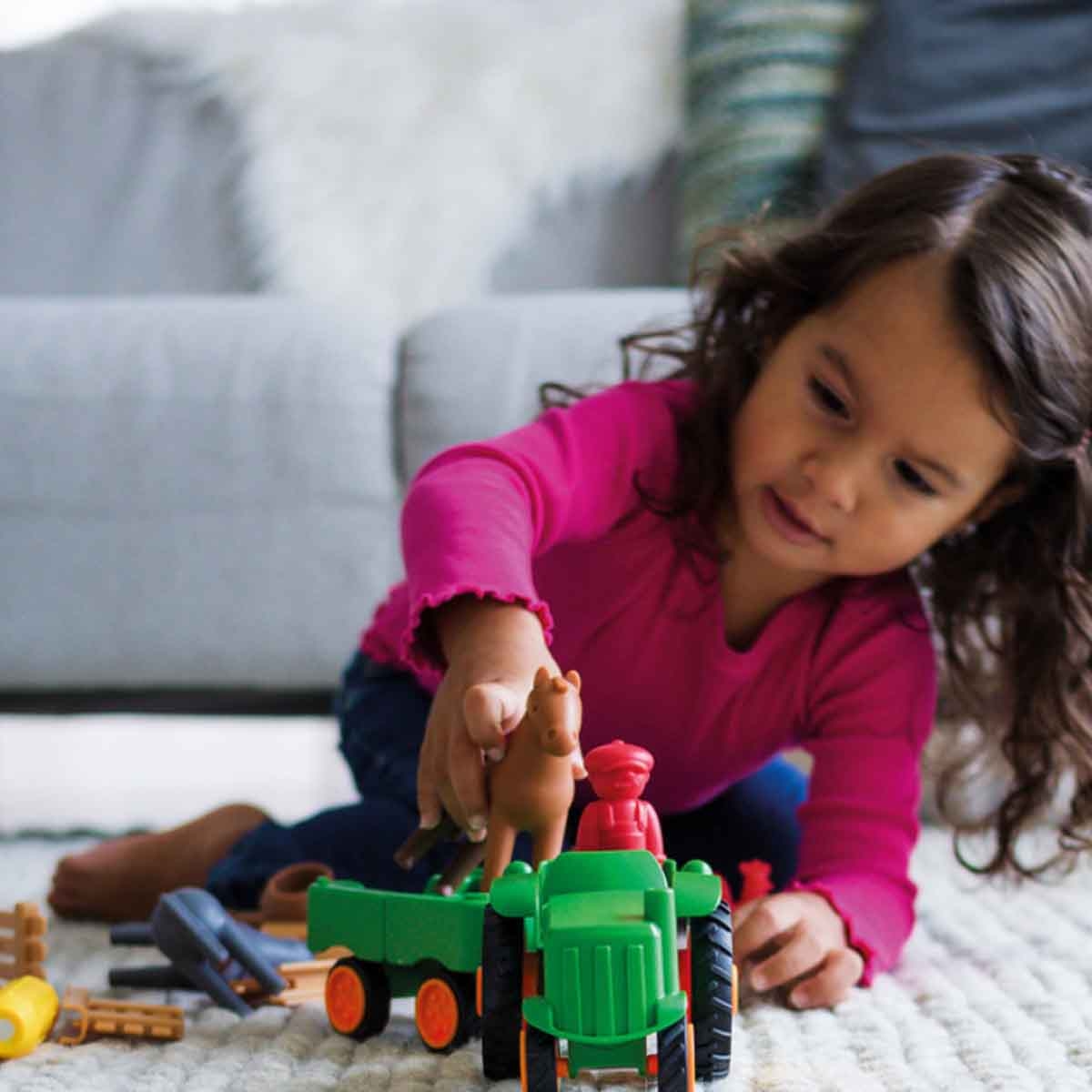 سمارت ماكس مجموعة جرار مغناطيسية مزرعتي الأولى للجنسين 3 - 4 سنوات