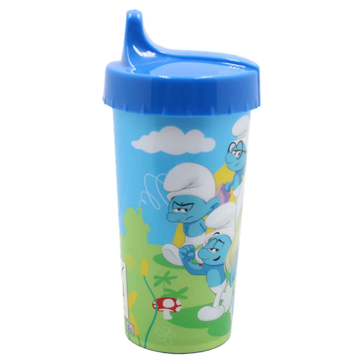 سمورفس كوب شرب سهل الاستخدام بتصميم كرتوني