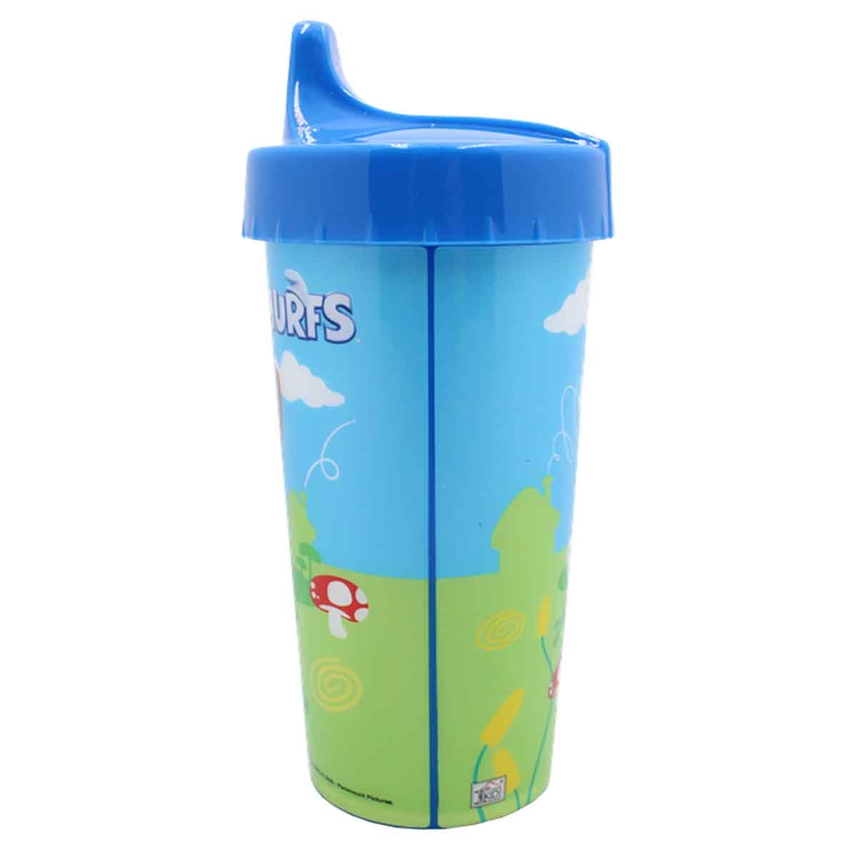 سمورفس كوب شرب سهل الاستخدام بتصميم كرتوني