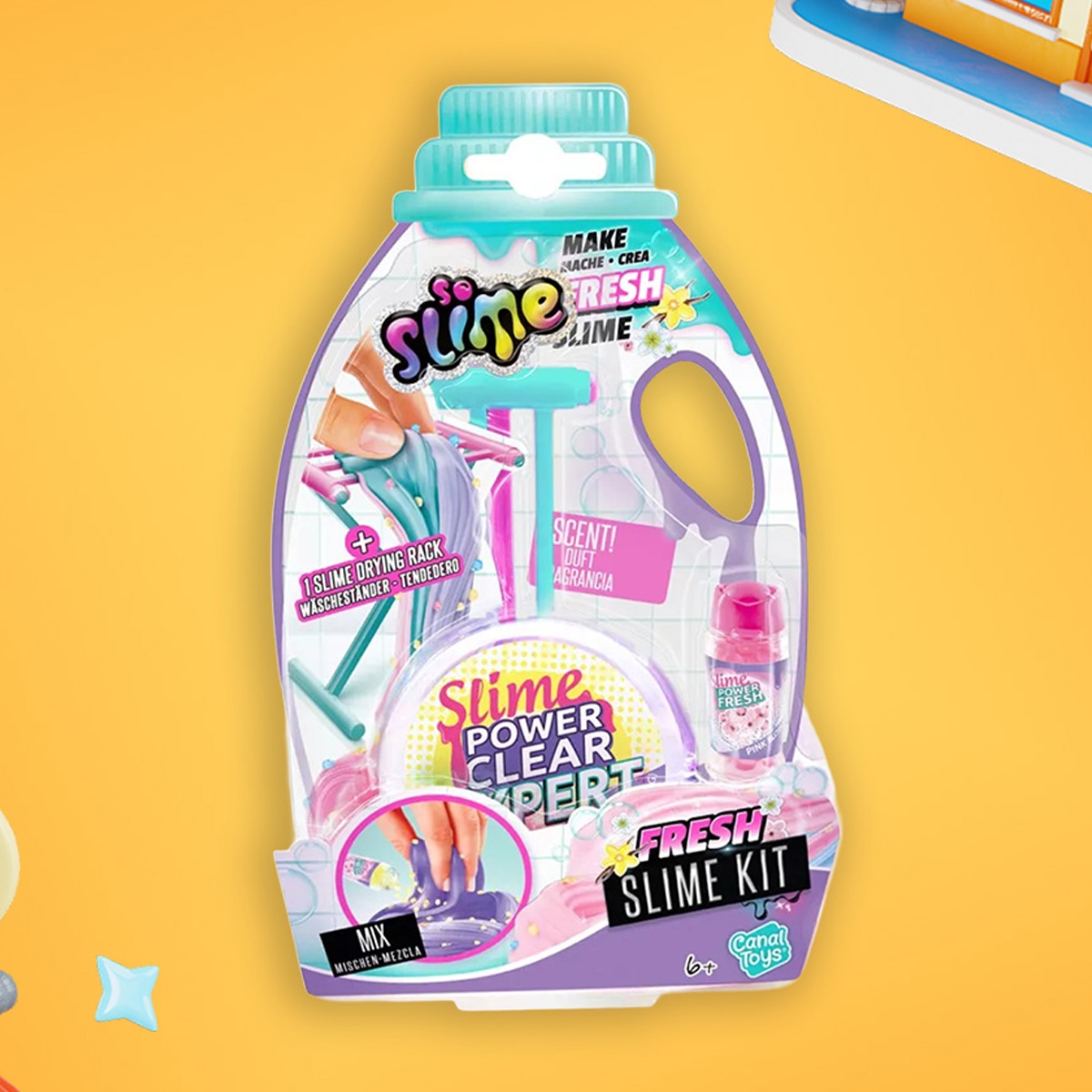 سو سلايم مجموعة سلايم برائحة منعشة للجنسين، 5-7 سنوات