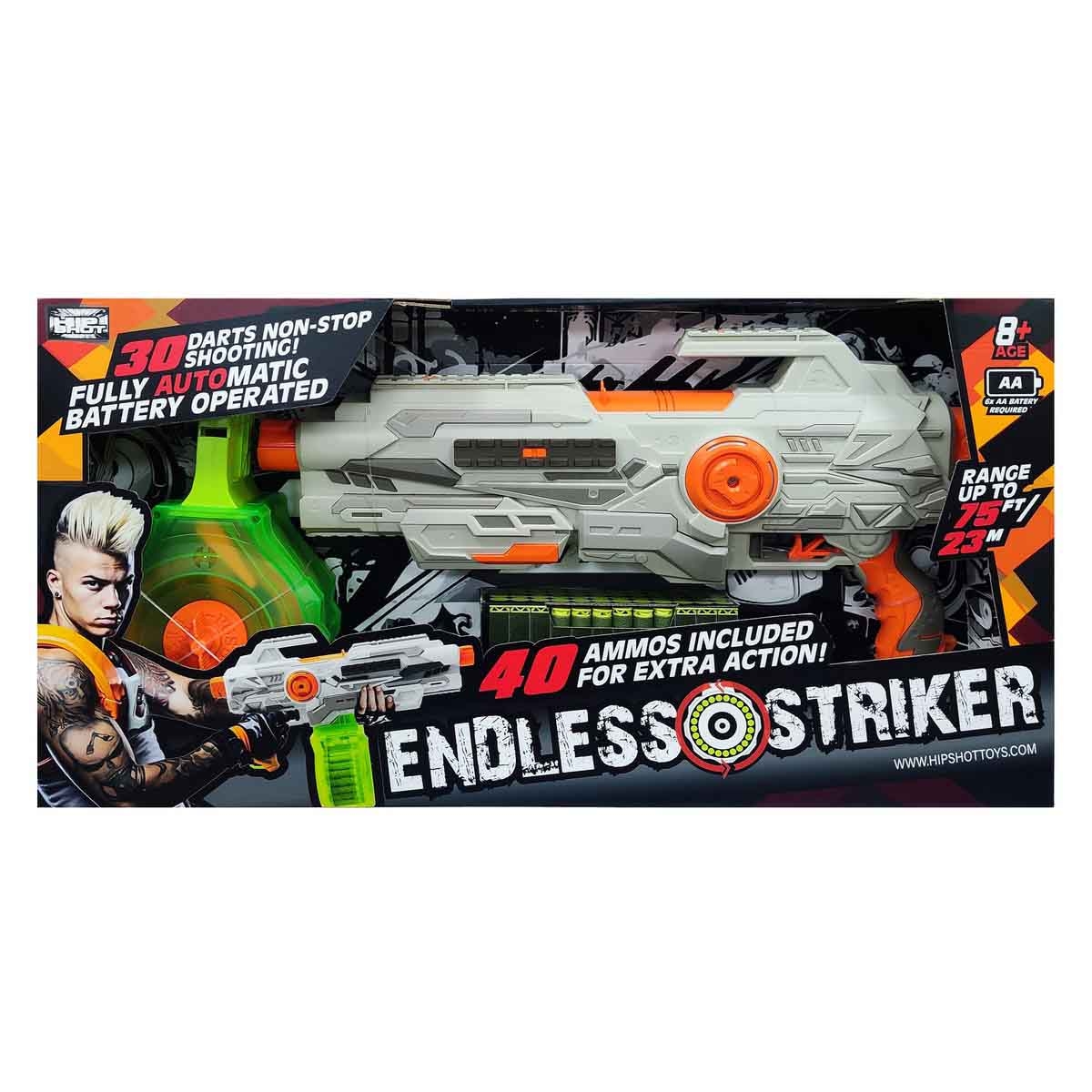 هيب شوت لعبة قاذف إسفنجي موديل FJ9011 للجنسين، عمر 8-10 سنوات