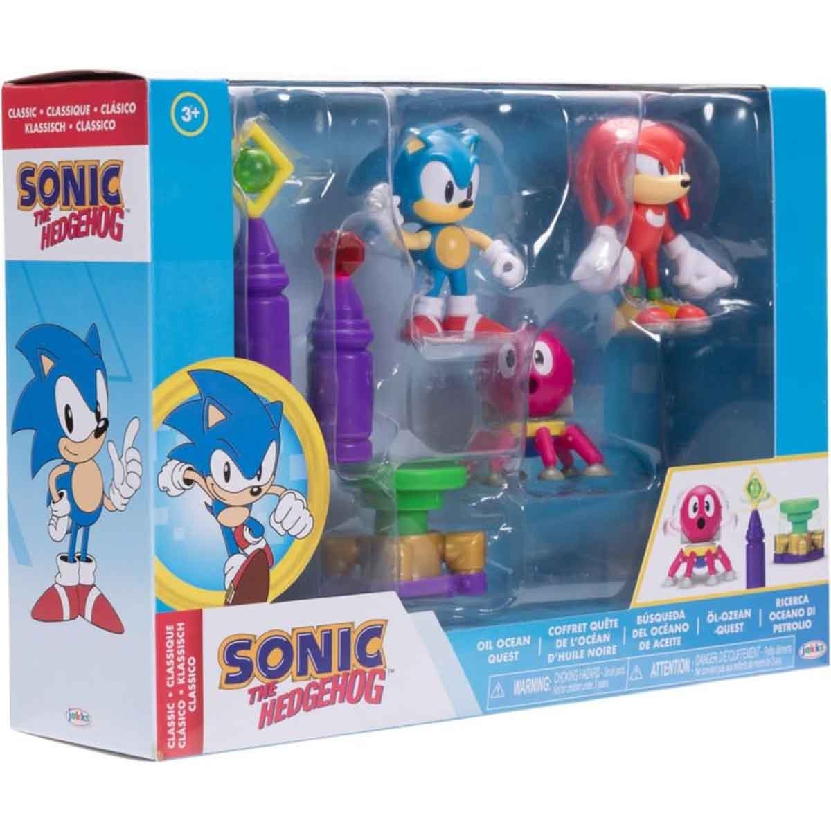 سونيك مجموعة لعب ديوراما اويل اوشن مقاس 2.5 انش للاطفال من عمر 3-4 سنوات