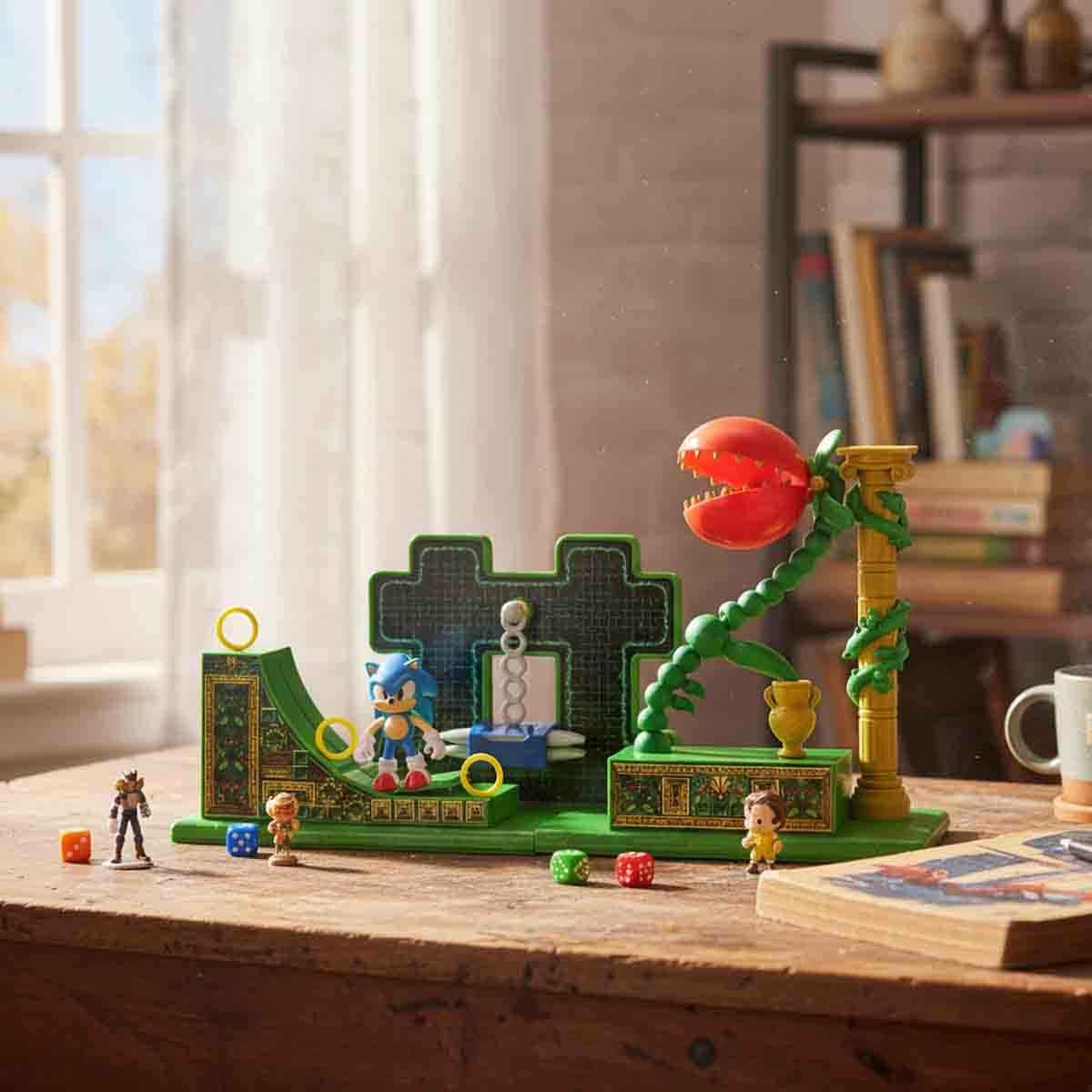 سونيك مجموعة لعب ستاردست سبيدواي مقاس 2.5 انش للاطفال من عمر 3-4 سنوات