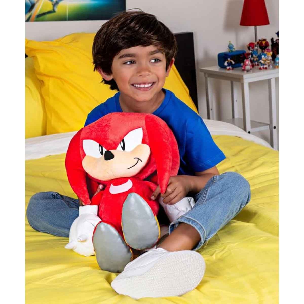 سونيك دمية محشوة جامبو مقاس 20 انش متنوعة للاطفال من عمر 3-4 سنوات