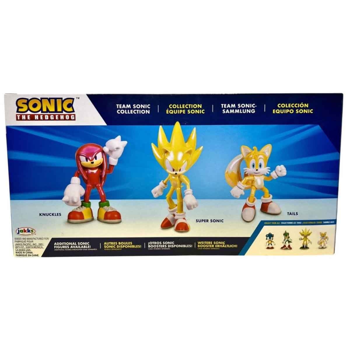 سونيك مجموعة مجسمات اكشن كلاسيك 4 هيدجهوج 3 قطع للاطفال من عمر 3-4 سنوات