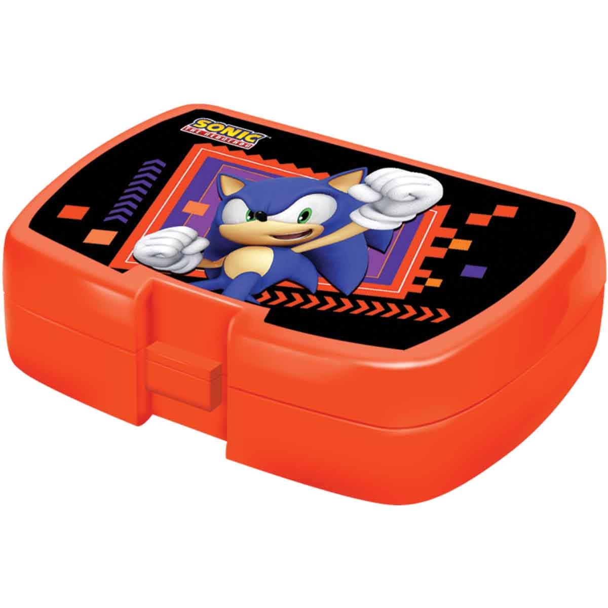 سونيك مجموعة حقيبة ترولي 5 في 1 مقاس 16 انش مع صندوق غداء وزجاجة ومقلمة وحقيبة غداء