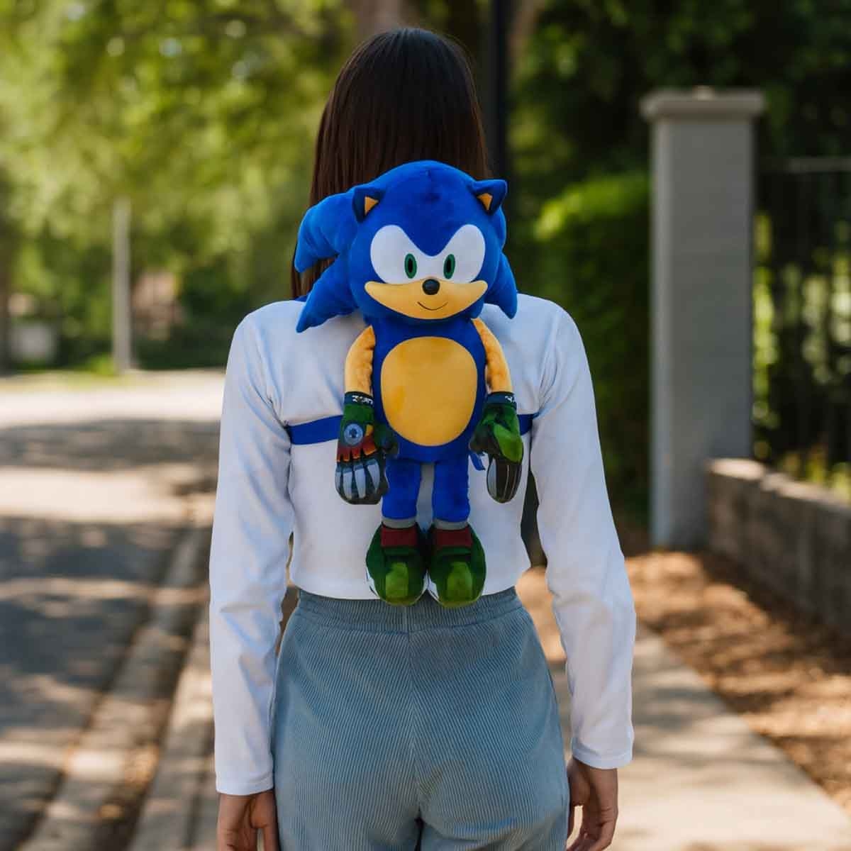 سونيك برايم حقيبة ظهر محشوة للجنسين 3-4 سنوات