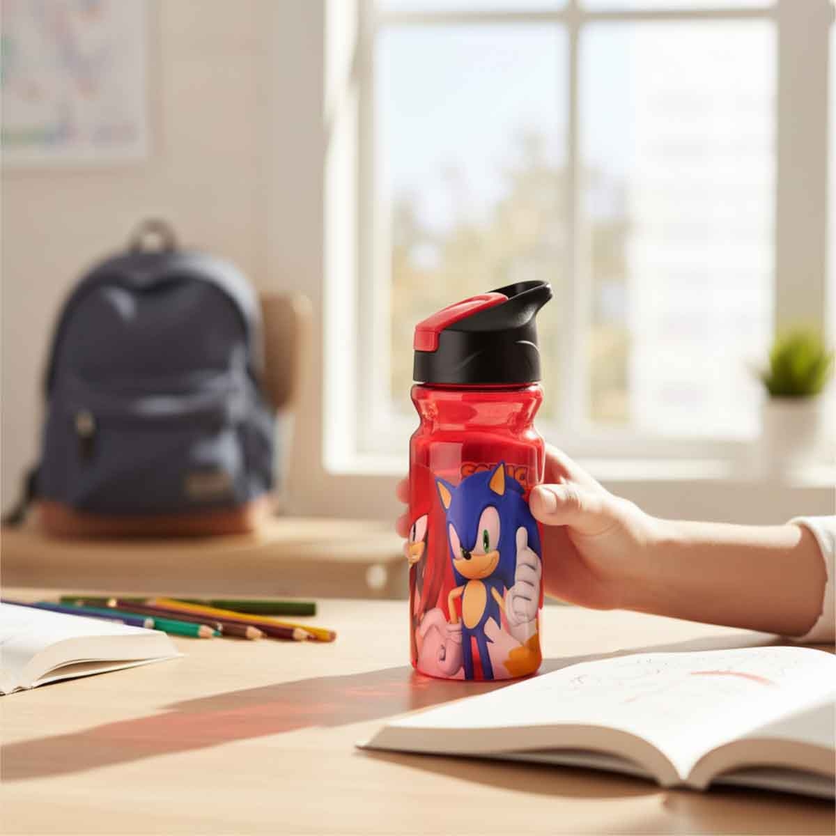 سونيك زجاجة ماء متينة ومضادة للتسرب