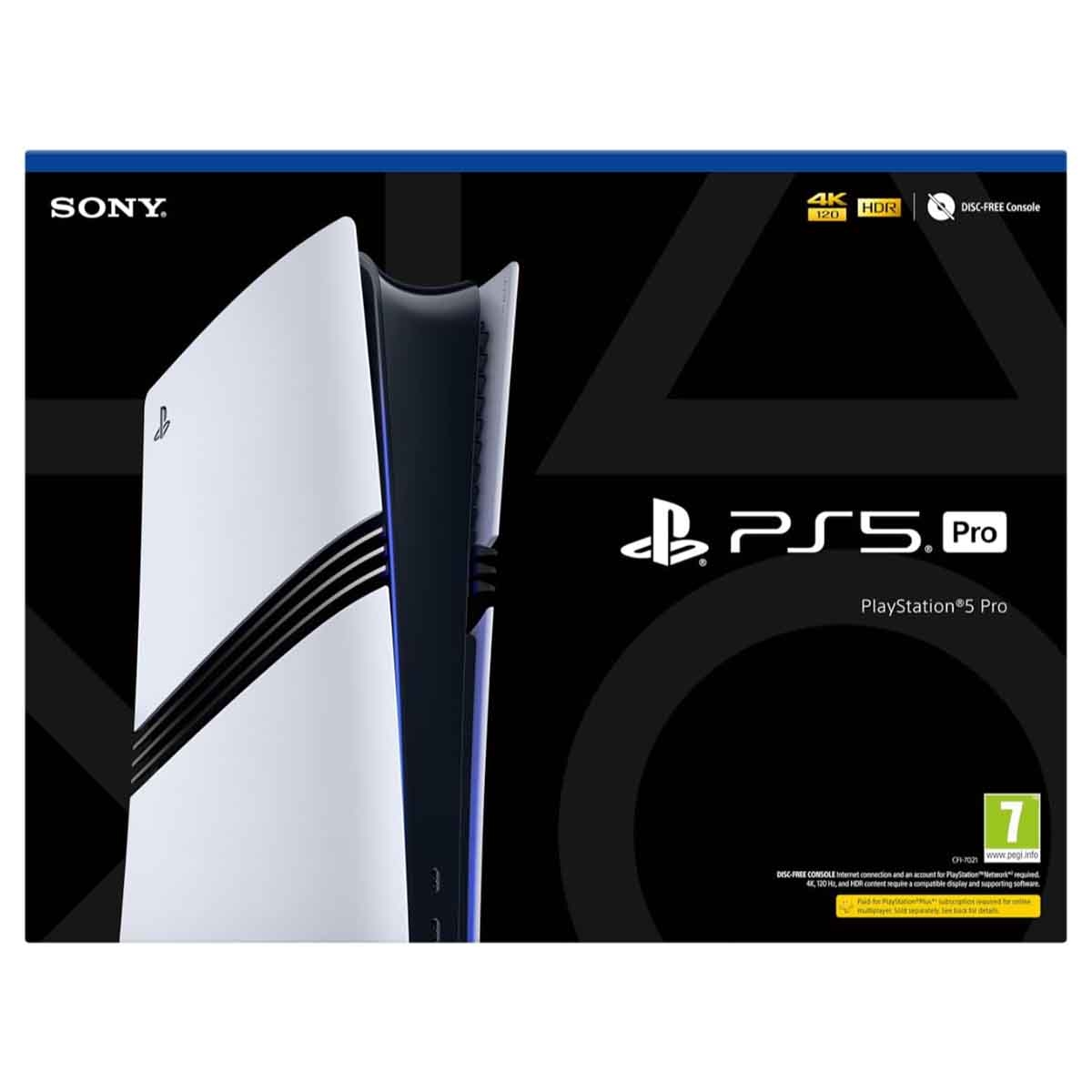 سوني بلايستيشن 5 برو الإصدار الرقمي نسخة السعودية سعة 2 تيرابايت