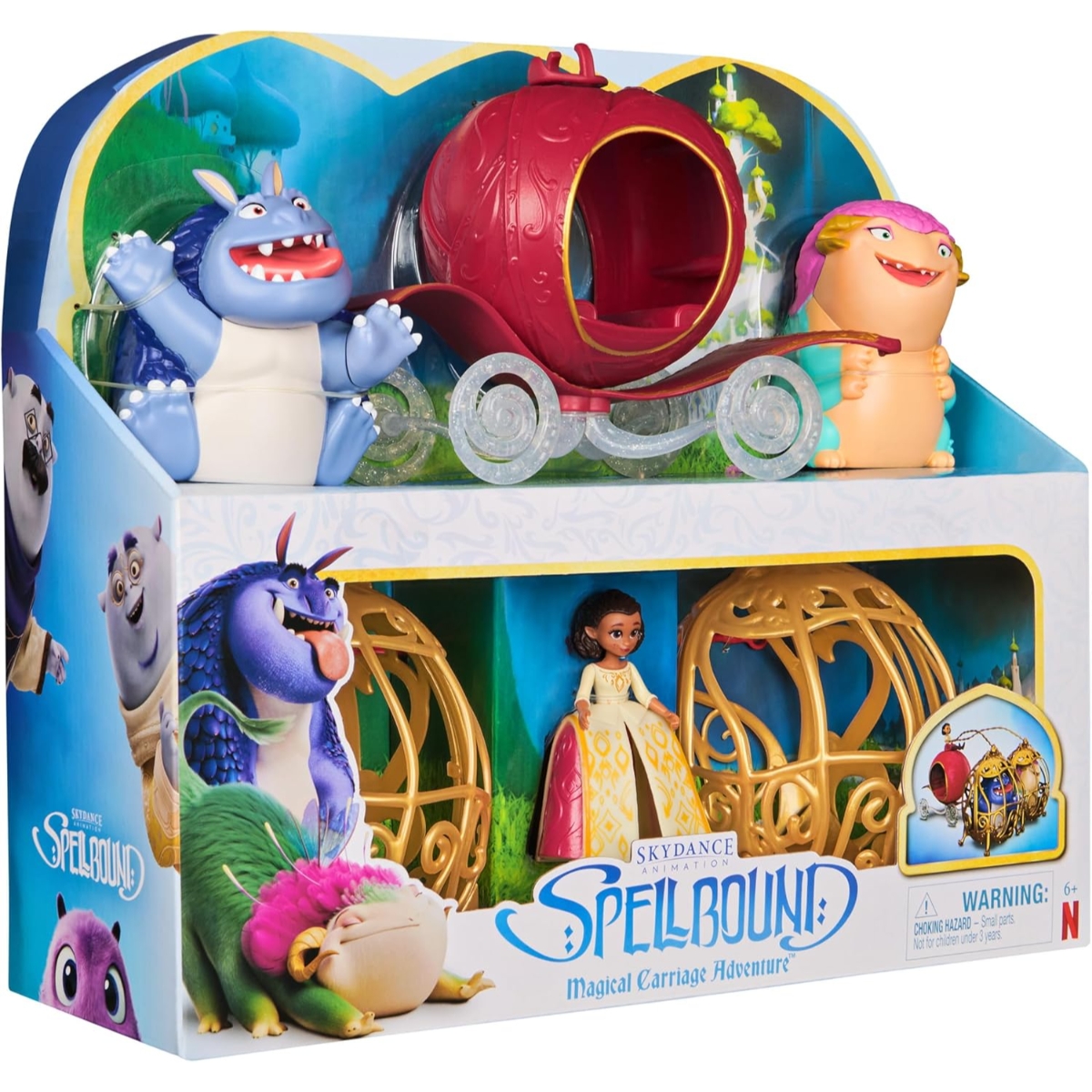سبيلباوند مجموعة لعب عربة سحرية للمغامرات للجنسين، 5-7 سنوات